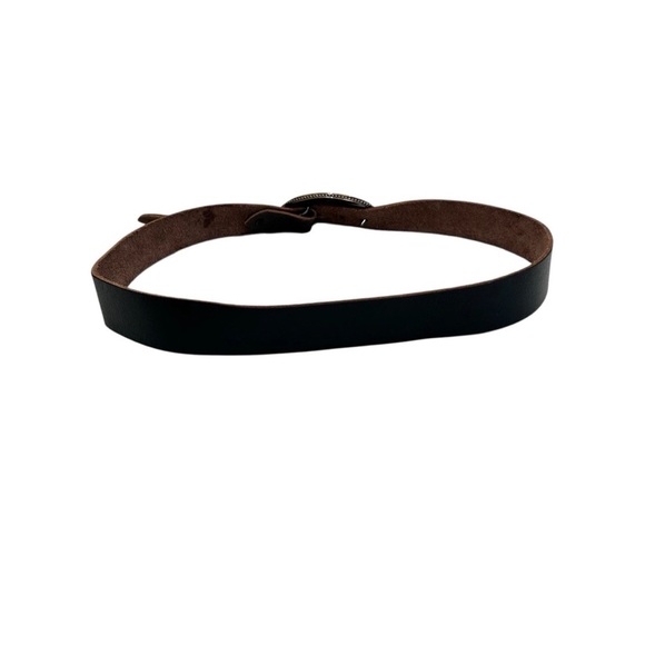 National Western Stockshow Rodeo Horse Show Men's Size 40 Belt 2008 Buckle Black - Picture 3 of 6